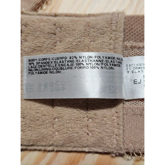 Wacoal 40DD Beige Lace Full Coverage Bra Style #852186 - Picture 4 of 6